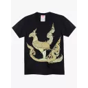 TH.4-005 (Thai Arts, Rock Eagle)  T-shirt