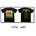 METALLICA TDM 1892 HOT ROCK T- SHIRTS