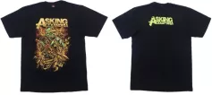 ASKING ALEXANDRIA TDM 1188 HOT ROCK T- SHIRTS