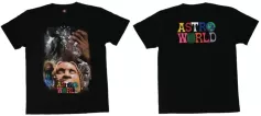 ASTRO WORLD  TDM 1821 HOT ROCK T- SHIRTS