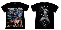 ASTRO WORLD TDM 1841 HOT ROCK T- SHIRTS