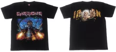 IRON MAIDEN  TDM 1531 HOT ROCK T- SHIRTS