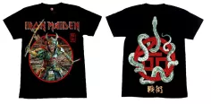 IRON MAIDEN  TDM 1842 HOT ROCK T- SHIRTS