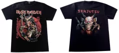 IRON MAIDEN TDM 1834 HOT ROCK T- SHIRTS