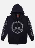 H-163-4457-F (Hoody with ZIP, Rock Eagle)