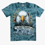 TD 144 (Animals, T-Shirts,Rock Eagle)