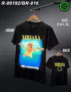 R - 00192 - BR - 016 NIRVANA (T-shirts,ROCK&TEES, Caballo)