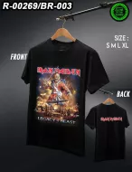 R-00269 - BR - 003 Iron Maiden (T-shirts,ROCK&TEES, Caballo)