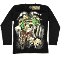 Rock Chang longsleeve LS HD №59 лонгслив,джокер,череп