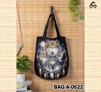 BAG A -0622 Caballo (сумка,волки)