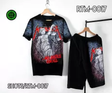 RTM 017 Caballo Metallica (t-shirt and shorts)