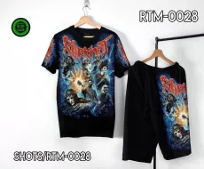 RTM 0028 Caballo Slipknot(t-shirt and shorts)