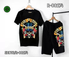 RTM 00274 Caballo Guns n Roses (t-shirt and shorts)