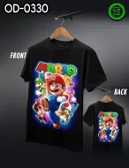 CABALLO  Anime T-shirts OD - 0330 MARIO