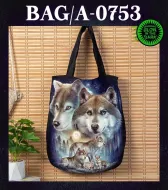 BAG-A - 0753 Caballo  (сумка, волки)