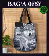 BAG-A - 0757 Caballo  (сумка, волки)