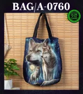 BAG-A - 0760 Caballo (сумка, волки)