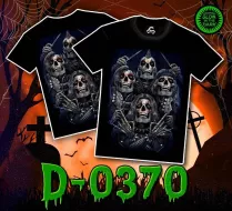 D - 0370 (T-shirts, Caballo) разное,группа,скелеты