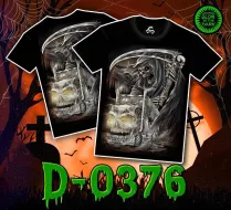 D - 0376 (T-shirts, Caballo) разное,смерть,грузовик