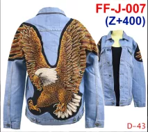 FF-J-007 (D - 43) Rock Angel Jacket Jean