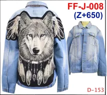 FF-J-008 (D-153) Rock Angel Jacket Jean