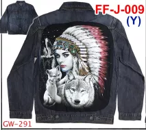 FF-J-009 (GW - 291) Rock Angel Jacket Jean