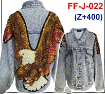 FF-J-022  Rock Angel Jacket Jean