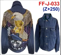 FF-J-033  Rock Angel Jacket Jean