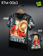 Caballo Anime T-Shirts RTM- 0063 Luffy