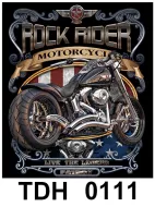 TDH 0111 HOT ROCK t-shirt (байкеры)