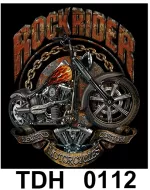 TDH 0112 HOT ROCK t-shirt (байкеры)