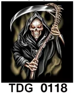 TDG 0118 HOT ROCK t-shirt (черепа)