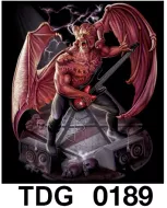 TDG 0189 HOT ROCK t-shirt (черепа)