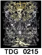 TDG 0215 HOT ROCK t-shirt (черепа)