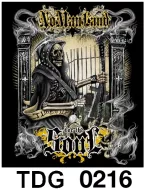TDG 0216 HOT ROCK t-shirt (черепа)