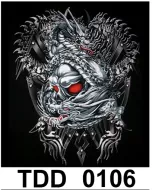 TDD 0106 HOT ROCK t-shirt (дракон)