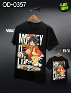 CABALLO Anime T-shirts OD - 0357 MONKEY D.LUFFY