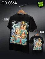 CABALLO Anime T-shirts OD - 0364 ONEPIECE