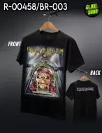 R-00458-BR-003 IRON MAIDEN (T-shirts,ROCK&TEES, Caballo)