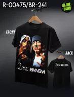 Caballo R- 00475- BR - 241 (t-shirts, RAP) 2PAC EMINEM