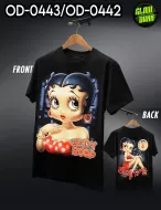 OD - 0443, OD - 0442 BETTY BOOP (Cartoons,футболка Caballo)