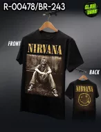 NIRVANA, R- 00478 -BR - 243  (t-shirt) ROCK&TEES