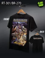 CABALLO RT - 301 -BR - 270 IRON MAIDEN (T-shirt)