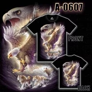 A - 0607 CABALLO T-Shirts, Animal, Орёл