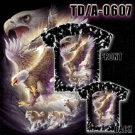 TD. A - 0607 CABALLO T-Shirts, Animal, Орёл