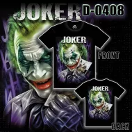 D- 0408 JOKER CABALLO T-Shirts, Darck Fantacy