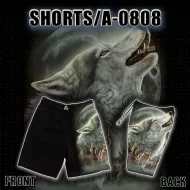 A - 0808 Caballo (shorts) (шорты,волк,животные)