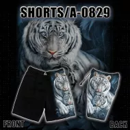 A - 0829 Caballo (shorts) (шорты,тигр,животные)