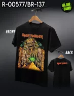 R - 00577 - BR - 137 IRON MAIDEN (T-shirts,ROCK&TEES, Caballo)