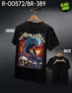 R - 00572 - BR - 389 METALLICA(T-shirts,ROCK&TEES, Caballo)
